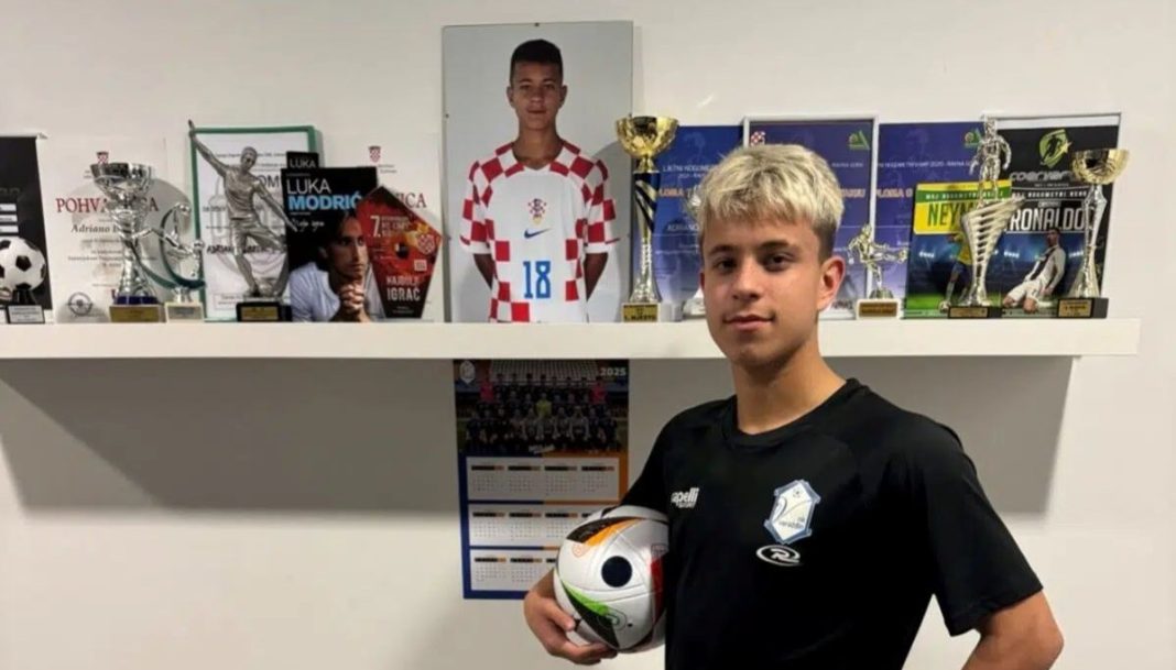 Adriano Debelec dobio poziv u mladu reprezentaciju Adriano Debelec dobio poziv u mladu reprezentaciju