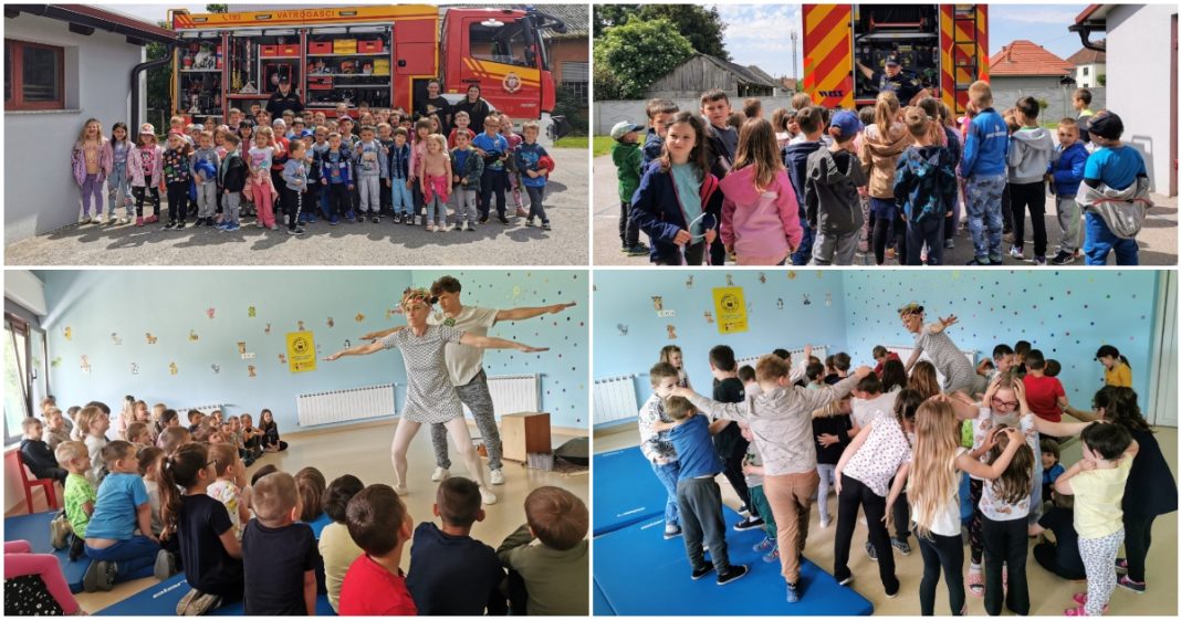 Djeca u Kotoribi putovala svijetom mašte i vatrogasne opreme Djeca u Kotoribi putovala svijetom mašte i vatrogasne opreme