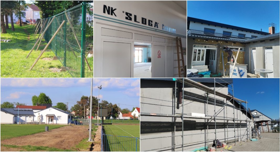 FOTO Radovi na energetskoj obnovi i uređenju okoliša Sportskog doma čakovečke Sloge pri samom kraju FOTO Radovi na energetskoj obnovi i uređenju okoliša Sportskog doma čakovečke Sloge pri samom kraju