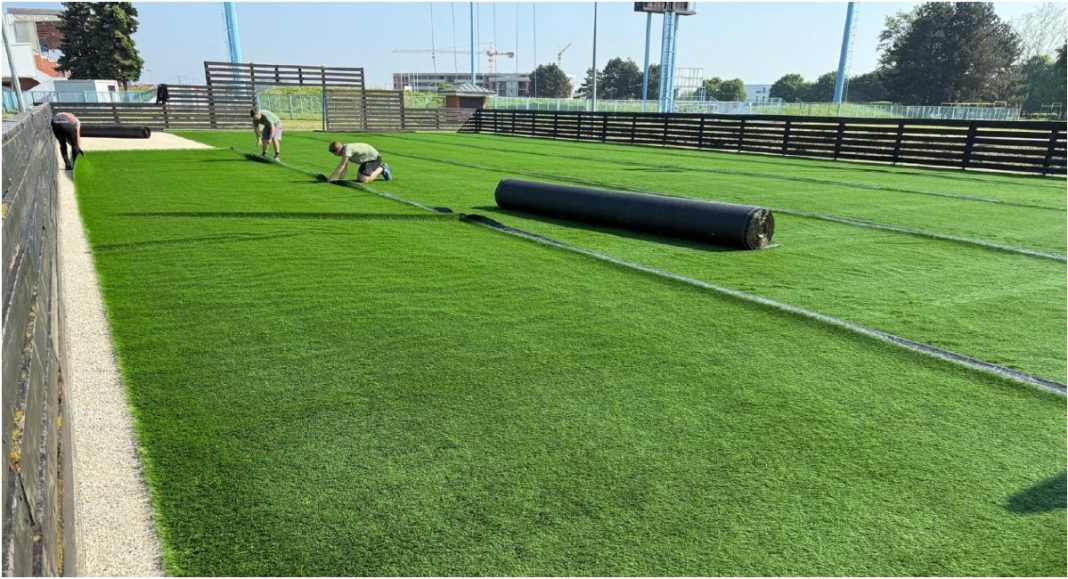 Na SRC-u Mladost obnovljen pitch teren za mali nogomet s novom umjetnom travom Na SRC-u Mladost obnovljen pitch teren za mali nogomet s novom umjetnom travom