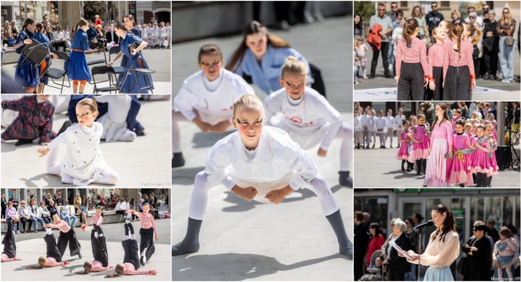FOTO Plesni studio Teuta razveselio Čakovčane uz raskošne koreografije na Franjevačkom trgu FOTO Plesni studio Teuta razveselio Čakovčane uz raskošne koreografije na Franjevačkom trgu