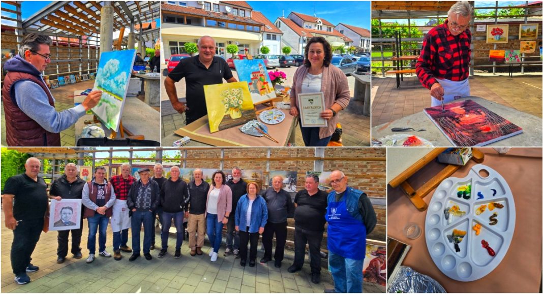 FOTO Prva likovna kolonija u Donjem Kraljevcu spojila umjetnike iz četiri županije FOTO Prva likovna kolonija u Donjem Kraljevcu spojila umjetnike iz četiri županije