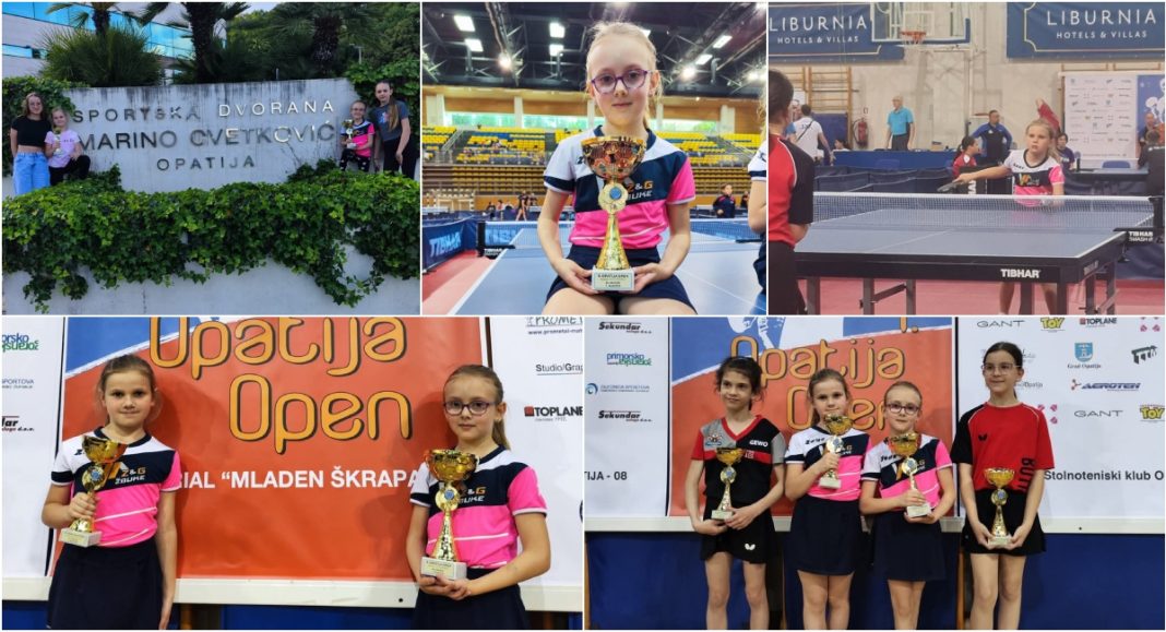 Taša Bestijanić zlatna, Tena Crnčec brončana Taša Bestijanić zlatna, Tena Crnčec brončana