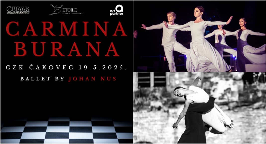 „Carmina Burana“ 19. svibnja u Čakovcu: Balet, zbor i solisti u velikom scenskom projektu „Carmina Burana“ 19. svibnja u Čakovcu: Balet, zbor i solisti u velikom scenskom projektu