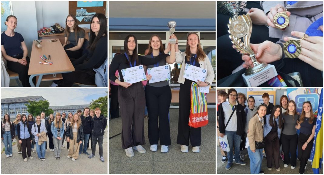 FOTO Učenice Gimnazije Josipa Slavenskog Čakovec osvojile zlato na matematičkom natjecanju FOTO Učenice Gimnazije Josipa Slavenskog Čakovec osvojile zlato na matematičkom natjecanju