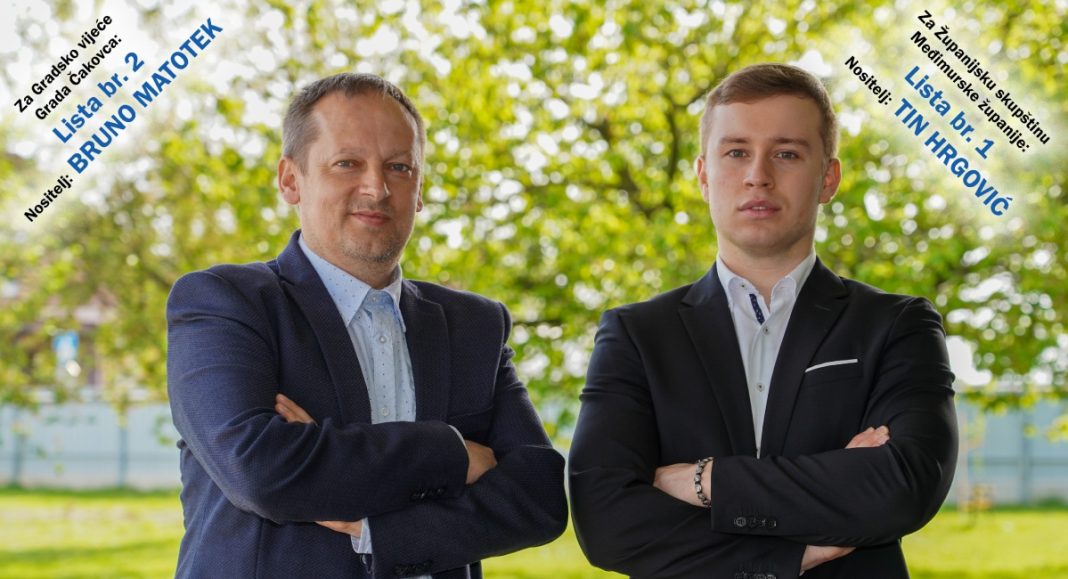 ZAJEDNO za naš Čakovec i naše Međimurje: Nositelji lista su Bruno Matotek i Tin Hrgović! ZAJEDNO za naš Čakovec i naše Međimurje: Nositelji lista su Bruno Matotek i Tin Hrgović!