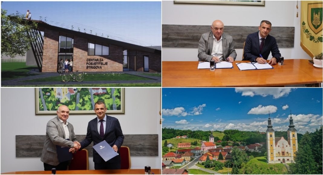 FOTO Župan Matija Posavec i načelnik Stanislav Rebernik potpisali sporazum o realizaciji interpretacijskog centra svetoga Jeronima u Štrigovi FOTO Župan Matija Posavec i načelnik Stanislav Rebernik potpisali sporazum o realizaciji interpretacijskog centra svetoga Jeronima u Štrigovi