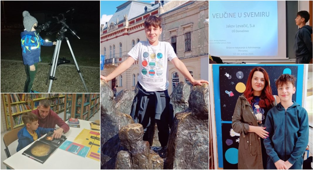 FOTO Sjajan uspjeh mladog astronoma iz Domašinca: Jakov Levačić 6. na državnom natjecanju FOTO Sjajan uspjeh mladog astronoma iz Domašinca: Jakov Levačić 6. na državnom natjecanju