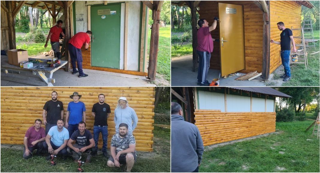 Sportsko ribolovno društvo Ostriž Cirkovljan uređuje ribički dom i okoliš Sportsko ribolovno društvo Ostriž Cirkovljan uređuje ribički dom i okoliš