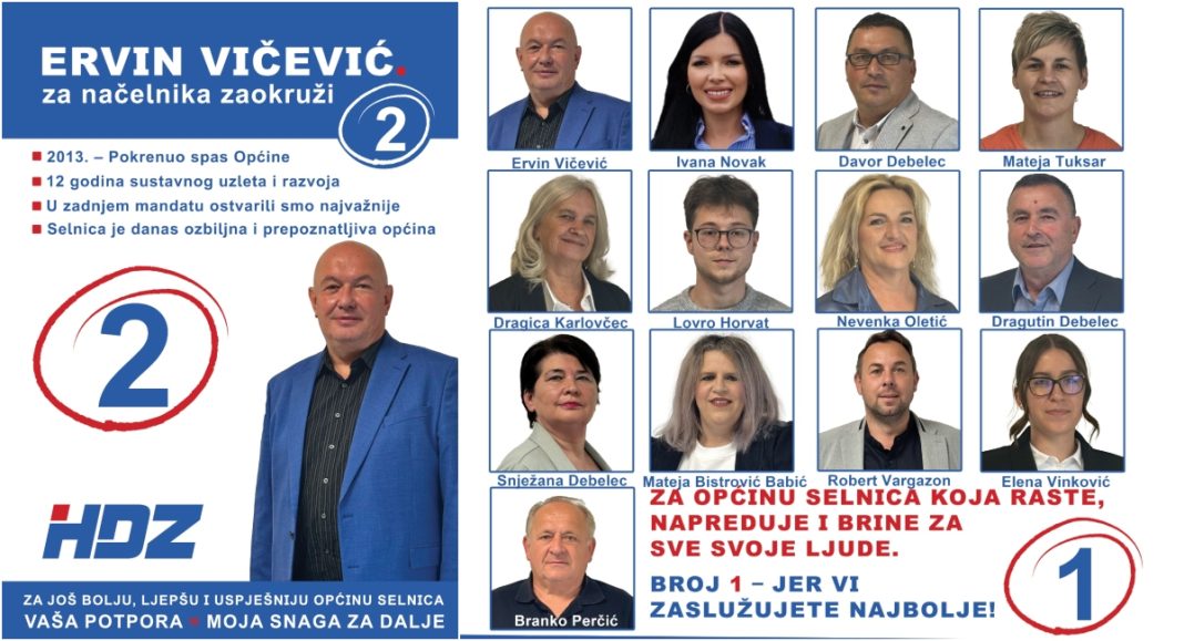 ERVIN VIČEVIĆ: Vjerom u naše ljude i potencijale našeg kraja Općinu Selnica učinili smo prosperitetnom i prepoznatljivom sredinom ERVIN VIČEVIĆ: Vjerom u naše ljude i potencijale našeg kraja Općinu Selnica učinili smo prosperitetnom i prepoznatljivom sredinom
