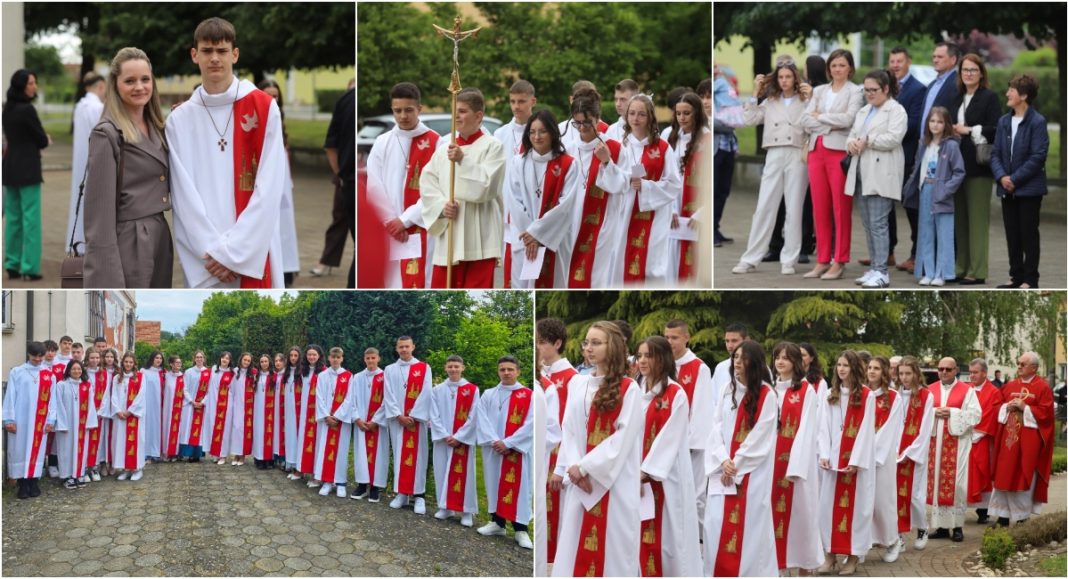 VIDEO/FOTO 25 mladih u Draškovcu primilo sakrament svete potvrde VIDEO/FOTO 25 mladih u Draškovcu primilo sakrament svete potvrde