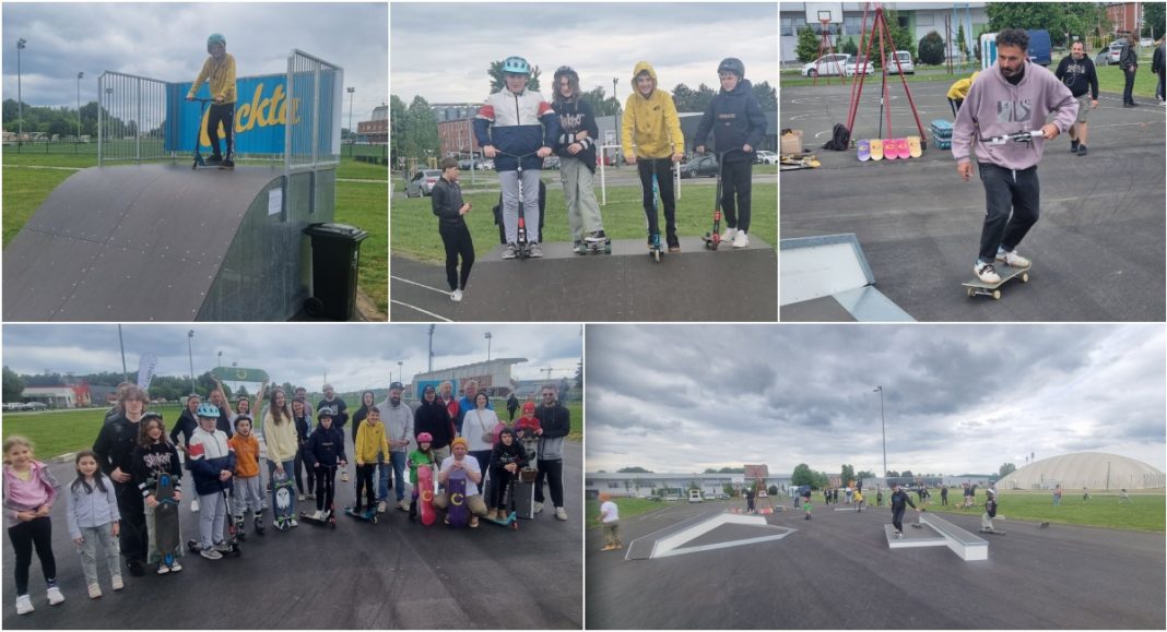 FOTO/VIDEO Otvorena modernizirana i rekonstruirana „Skate zona 040“ FOTO/VIDEO Otvorena modernizirana i rekonstruirana „Skate zona 040“