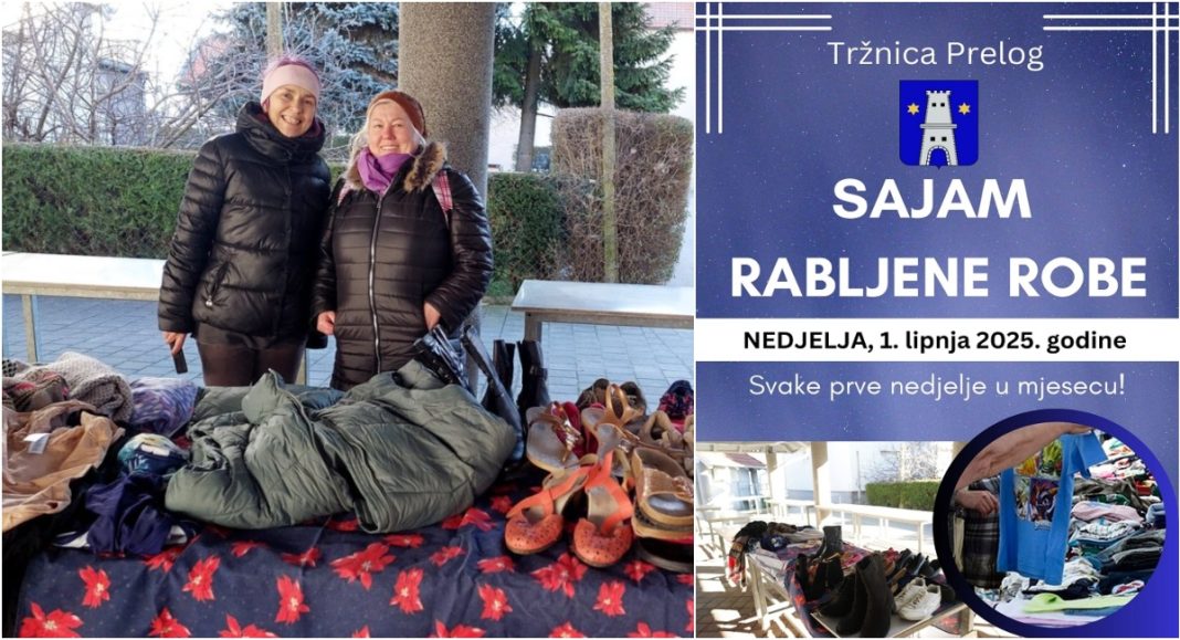 Sajam rabljene robe u Prelogu održat će se 1. lipnja – prilika za razmjenu, kupnju i druženje Sajam rabljene robe u Prelogu održat će se 1. lipnja – prilika za razmjenu, kupnju i druženje