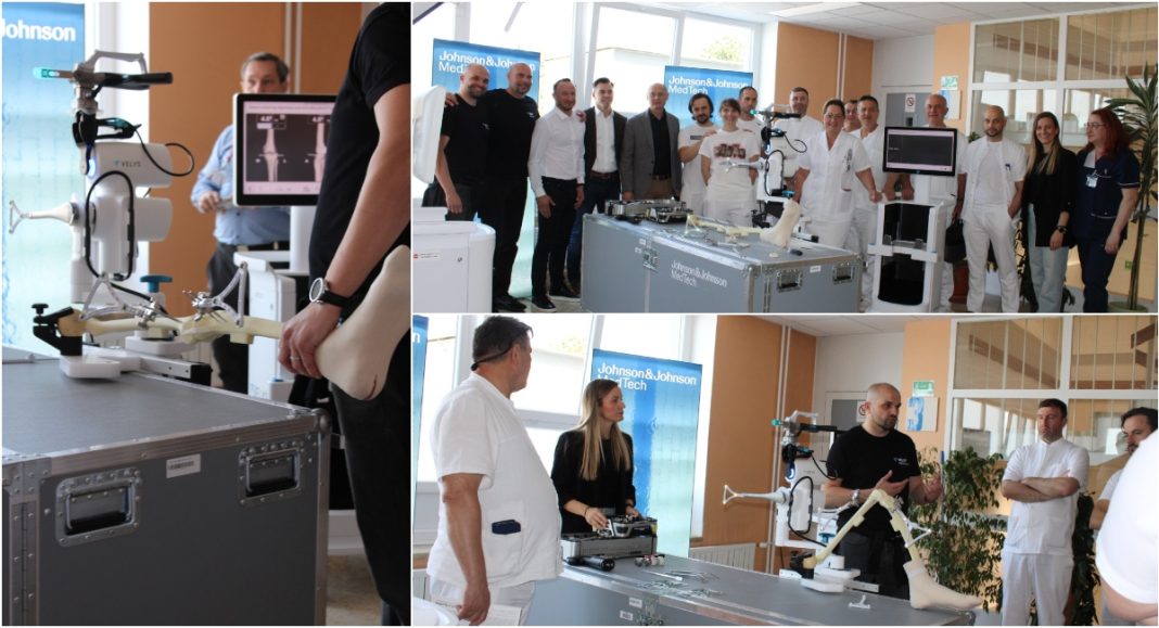 FOTO Županijska bolnica Čakovec uvodi vrhunski robotski sustav za ugradnju endoproteze koljena FOTO Županijska bolnica Čakovec uvodi vrhunski robotski sustav za ugradnju endoproteze koljena