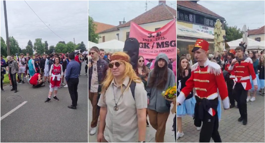 VIDEO Završni mimohod maturanata: Trasa povorke kroz središte grada Čakovca VIDEO Završni mimohod maturanata: Trasa povorke kroz središte grada Čakovca