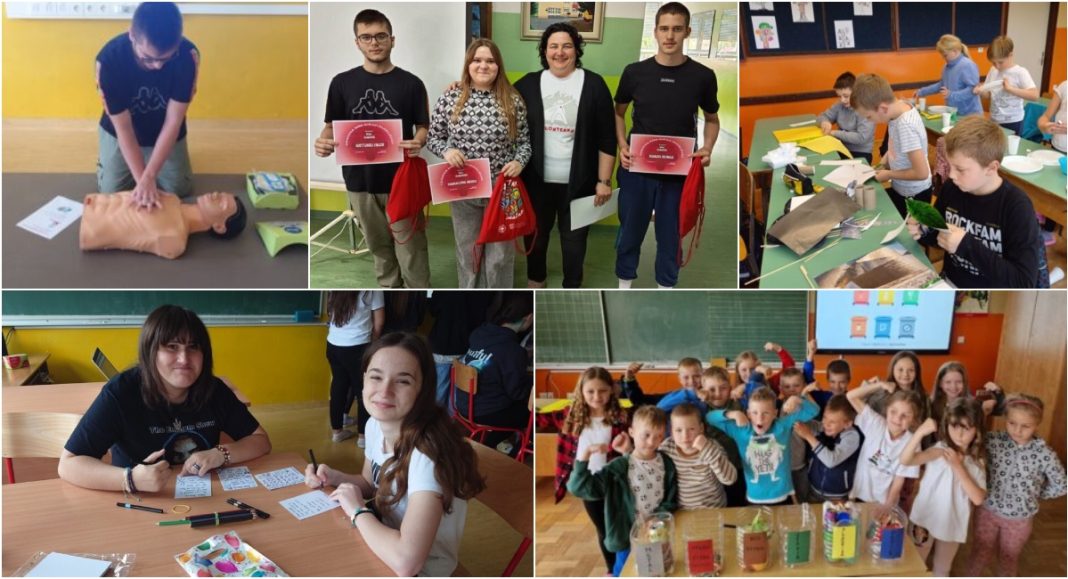 FOTO Projektni dan ‘Reci DA recikliranju i volontiranju’ u Osnovnoj školi Gornji Mihaljevec FOTO Projektni dan ‘Reci DA recikliranju i volontiranju’ u Osnovnoj školi Gornji Mihaljevec