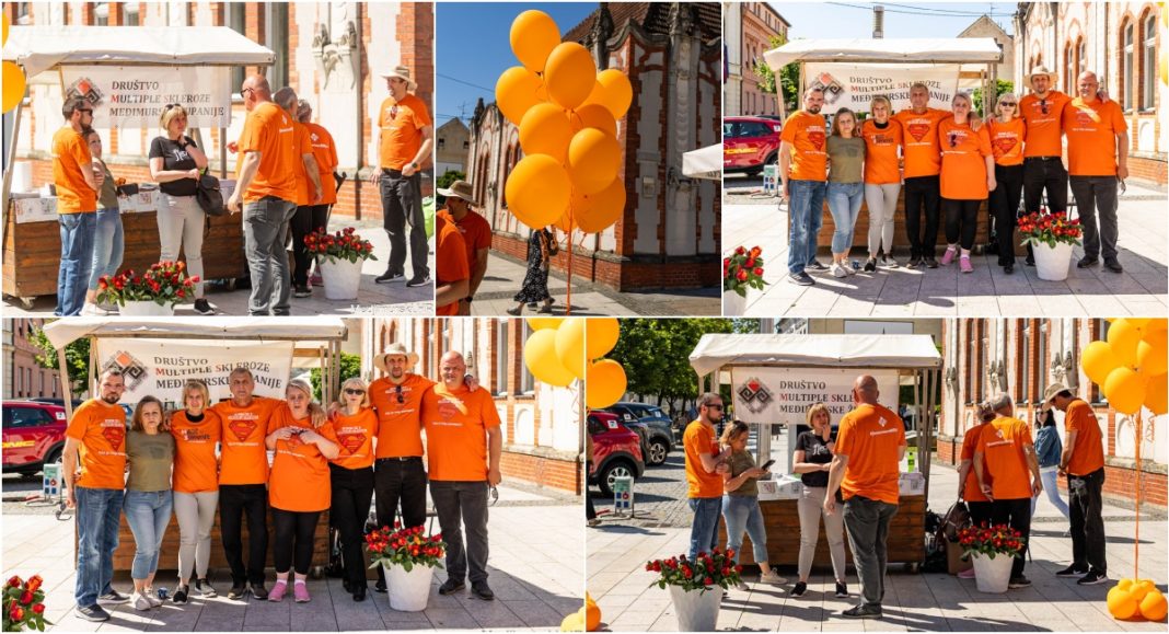 Uočljivim narančastim štandom danas je i u Čakovcu ukazivano na neizlječivu multiplu sklerozu! Uočljivim narančastim štandom danas je i u Čakovcu ukazivano na neizlječivu multiplu sklerozu!
