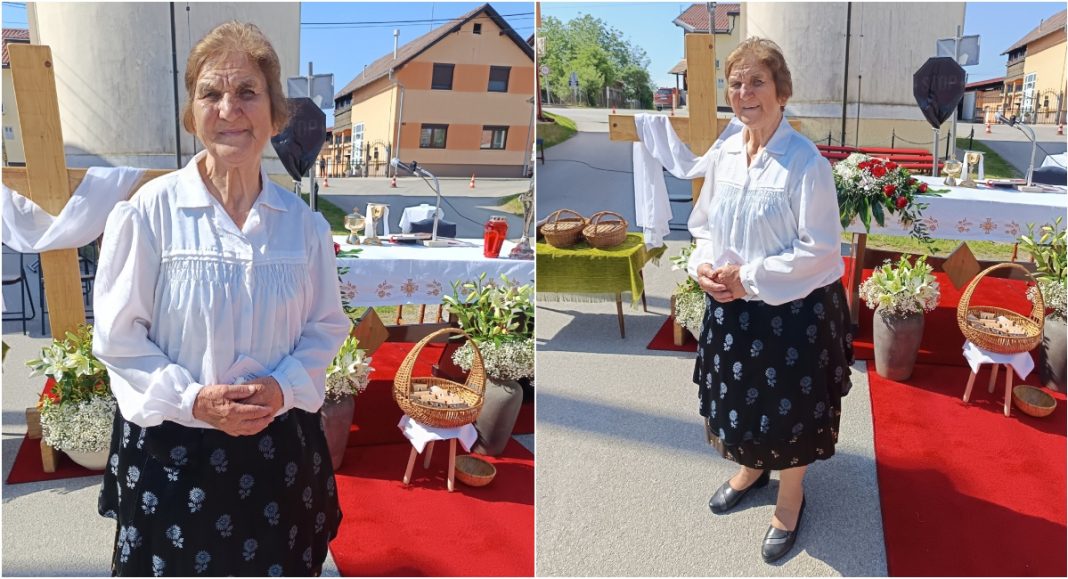 FOTO Na Florijanovo u Goričanu: 83-godišnja Magdalena Hranjec dočekala ‘prešeciju’ u narodnoj nošnji FOTO Na Florijanovo u Goričanu: 83-godišnja Magdalena Hranjec dočekala ‘prešeciju’ u narodnoj nošnji