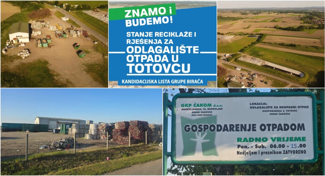 U Totovcu 8. svibnja: Javna tribina pod nazivom “Stanje reciklaže i rješenja za odlagalište otpada” U Totovcu 8. svibnja: Javna tribina pod nazivom “Stanje reciklaže i rješenja za odlagalište otpada”