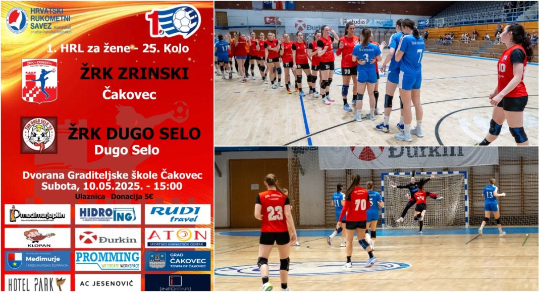 Zrinskice ove subote igraju posljednju domaću utakmicu sezone protiv Dugog Sela Zrinskice ove subote igraju posljednju domaću utakmicu sezone protiv Dugog Sela