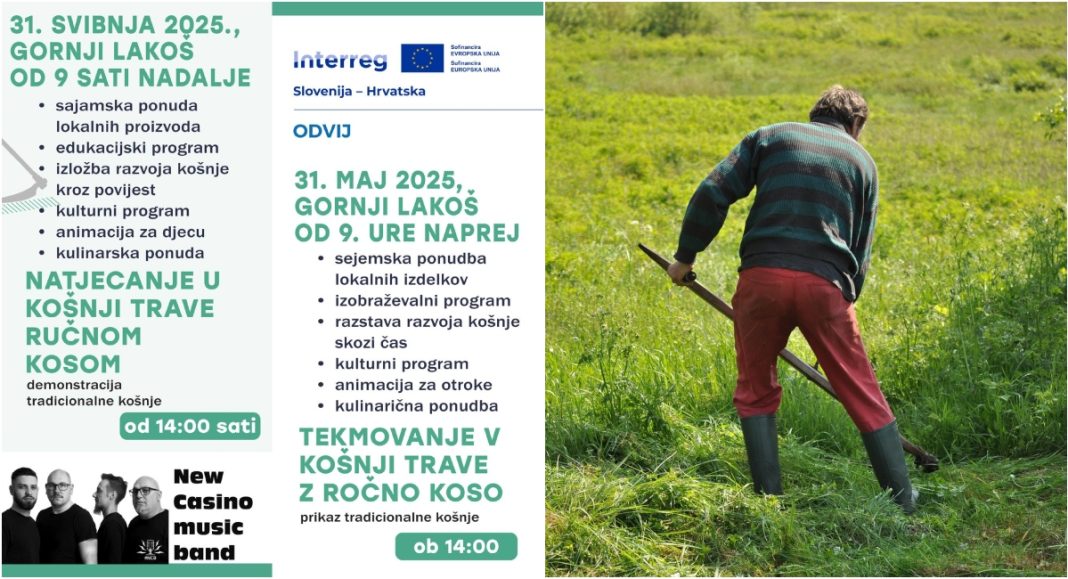 Natjecanje u košnji, sajam, glazba i gastronomija: sve vas to 31. svibnja čeka u Gornjem Lakošu Natjecanje u košnji, sajam, glazba i gastronomija: sve vas to 31. svibnja čeka u Gornjem Lakošu