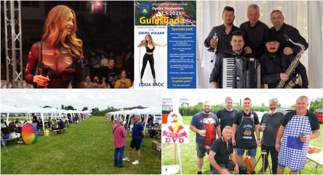 U Strahonincu 17. svibnja Gulašijada uz nastupe grupe Vulkan i Lidije Bačić! U Strahonincu 17. svibnja Gulašijada uz nastupe grupe Vulkan i Lidije Bačić!