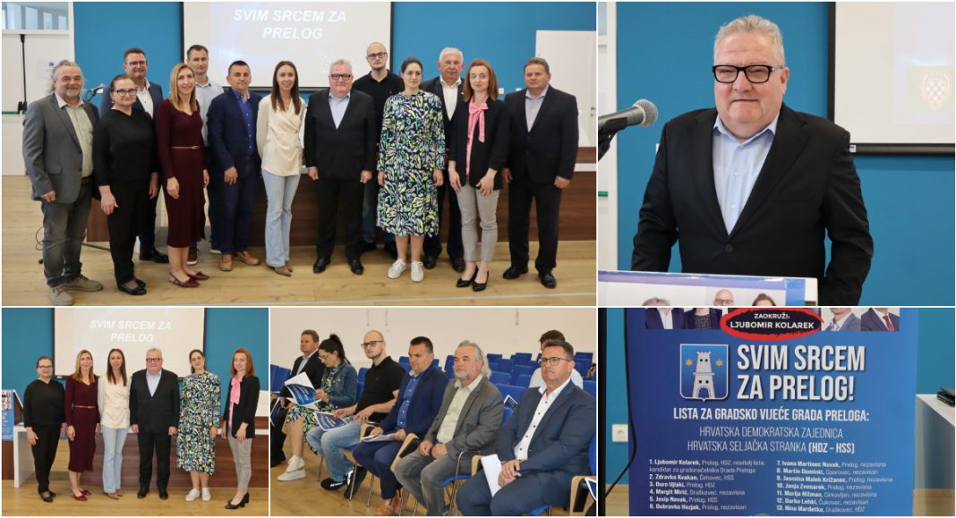 FOTO Ljubomir Kolarek predstavio program ‘Svim srcem za Prelog’ i kandidate za vijećnike FOTO Ljubomir Kolarek predstavio program ‘Svim srcem za Prelog’ i kandidate za vijećnike