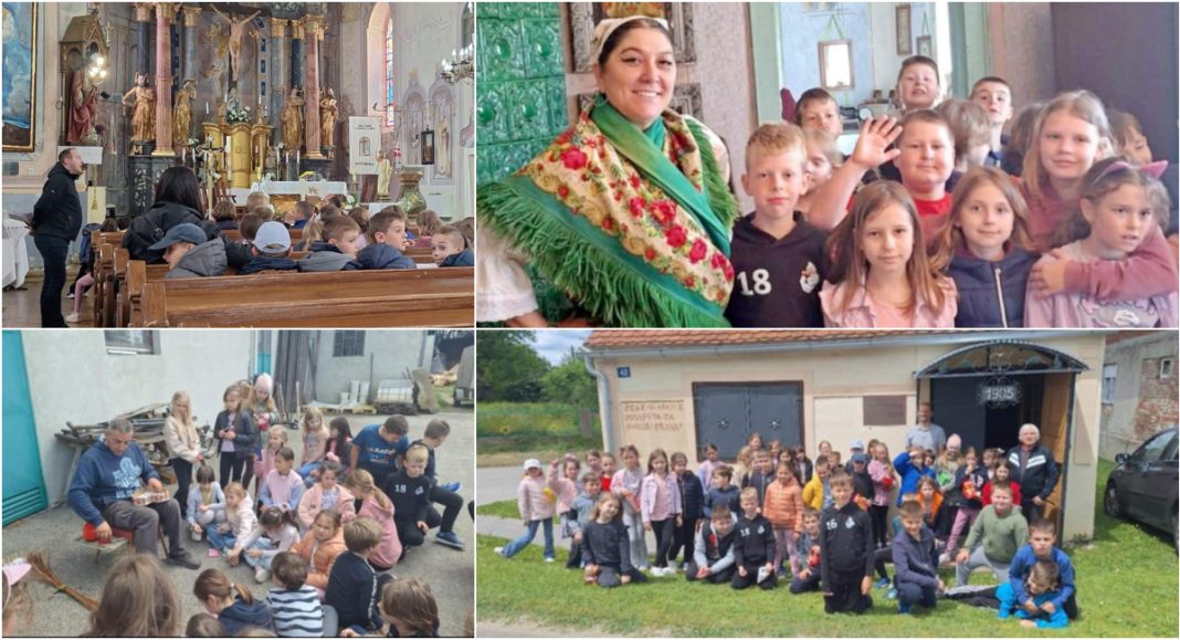 Mali Čakovčani u posjetu Kotoribi: vidjeli su cug mašinu, pleli košare, kovali novčić… Mali Čakovčani u posjetu Kotoribi: vidjeli su cug mašinu, pleli košare, kovali novčić…