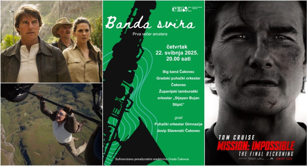 „Banda svira“ otvara Večeri amatera, a Tom Cruise stiže s posljednjom Nemogućom misijom „Banda svira“ otvara Večeri amatera, a Tom Cruise stiže s posljednjom Nemogućom misijom