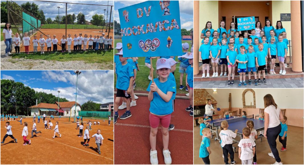 FOTO DV ‘Kockavica’ iz Svete Marije na Olimpijskom festivalu vrtića i u posjetu teniskom klubu FOTO DV ‘Kockavica’ iz Svete Marije na Olimpijskom festivalu vrtića i u posjetu teniskom klubu