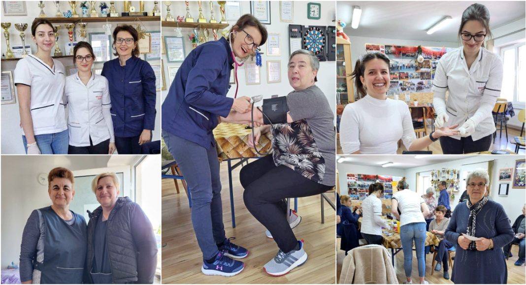 FOTO Domašinec: Mjerenje tlaka i šećera u krvi lakša je uz nasmiješene sestre i studentice! FOTO Domašinec: Mjerenje tlaka i šećera u krvi lakša je uz nasmiješene sestre i studentice!