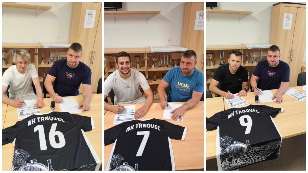 Aktivno je u NK Trnovec, klub potpisao još trojicu igrača Aktivno je u NK Trnovec, klub potpisao još trojicu igrača