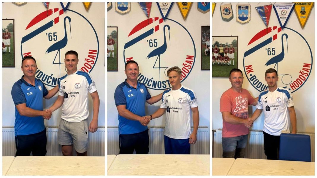 Hodošan predstavio tri nova igrača Hodošan predstavio tri nova igrača