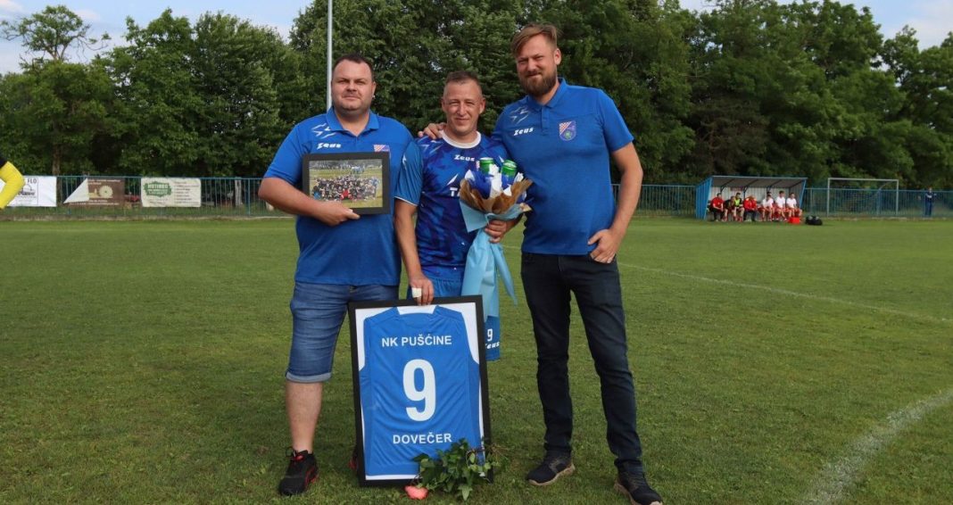 Siniša Dovečer rekao zbogom seniorskom nogometu Siniša Dovečer rekao zbogom seniorskom nogometu