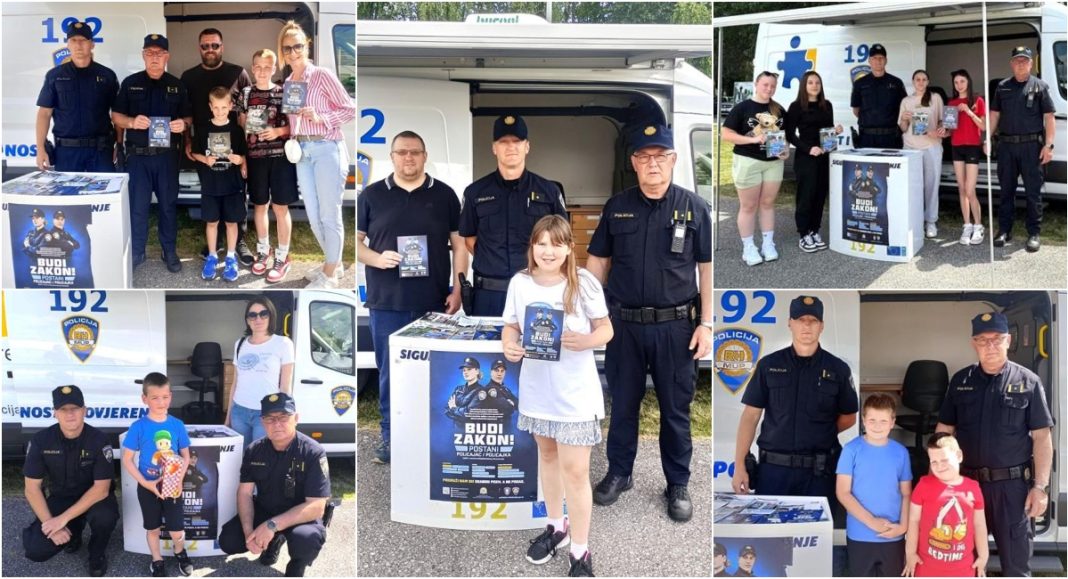 FOTO Policija u Kotoribi s građanima o sigurnosti, prometu i pozivu policajca FOTO Policija u Kotoribi s građanima o sigurnosti, prometu i pozivu policajca