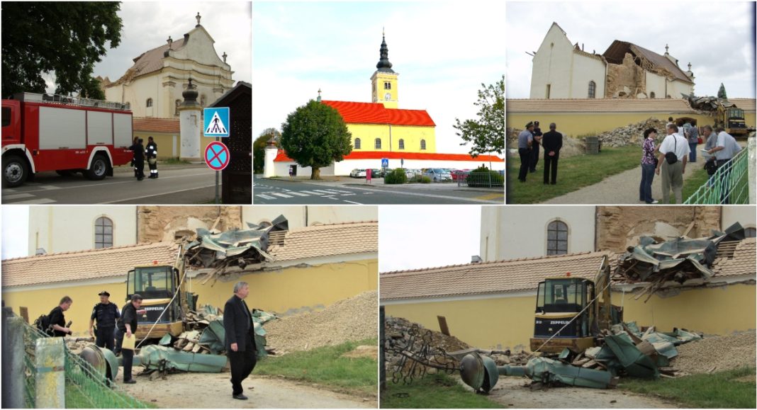 Strašno zlo nas je snašlo! Srušio se 50 metara visok zvonik i pola crkve u Svetom Jurju na Bregu! Strašno zlo nas je snašlo! Srušio se 50 metara visok zvonik i pola crkve u Svetom Jurju na Bregu!