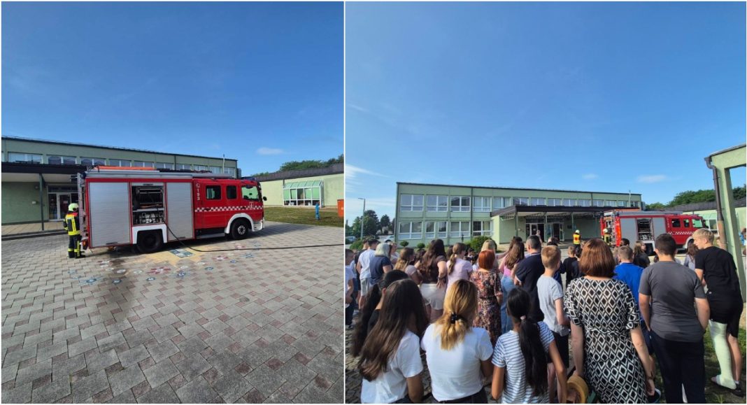 Evakuacija u OŠ Tomaša Goričanca Mala Subotica: Učenici i učitelji pokazali spremnost u simulaciji požara Evakuacija u OŠ Tomaša Goričanca Mala Subotica: Učenici i učitelji pokazali spremnost u simulaciji požara