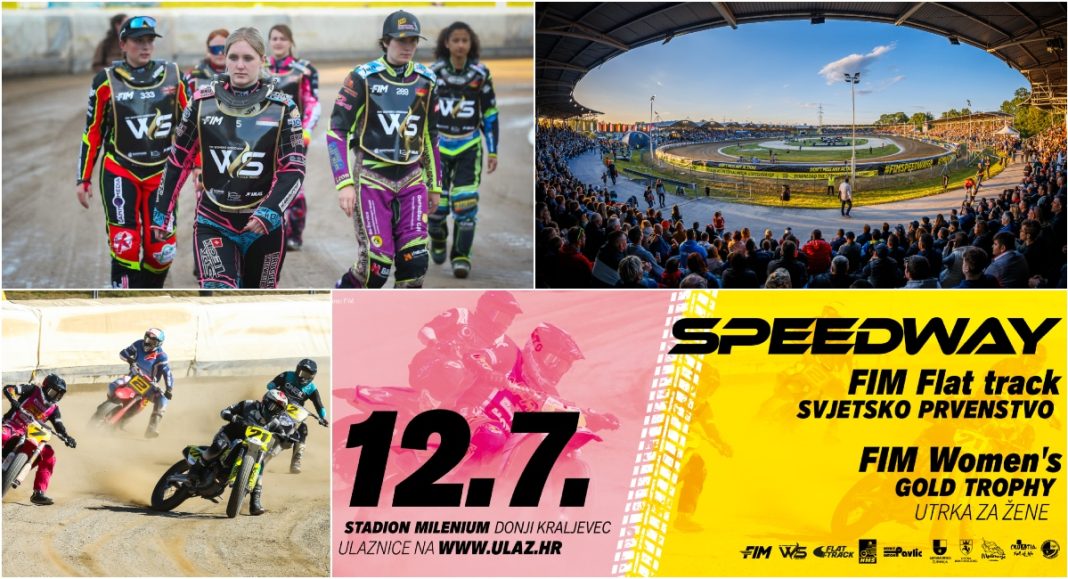 Spektakl u Donjem Kraljevcu: Flat Track i ženski speedway kup na rođendanskoj proslavi Spektakl u Donjem Kraljevcu: Flat Track i ženski speedway kup na rođendanskoj proslavi