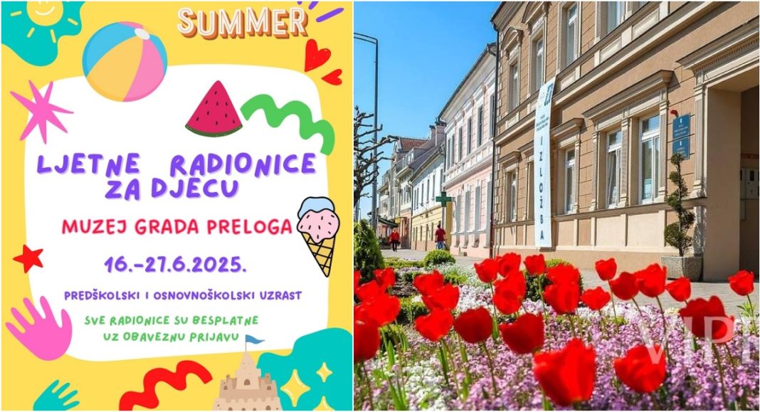 Ljetne radionice u Muzeju Croata insulanus Grada Preloga Ljetne radionice u Muzeju Croata insulanus Grada Preloga