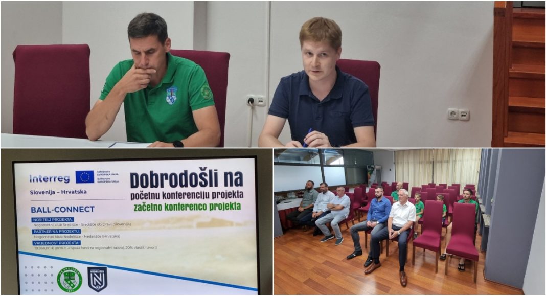 Ball conect povezao nogometne klubove iz Nedelišća i Središča ob Dravi Ball conect povezao nogometne klubove iz Nedelišća i Središča ob Dravi