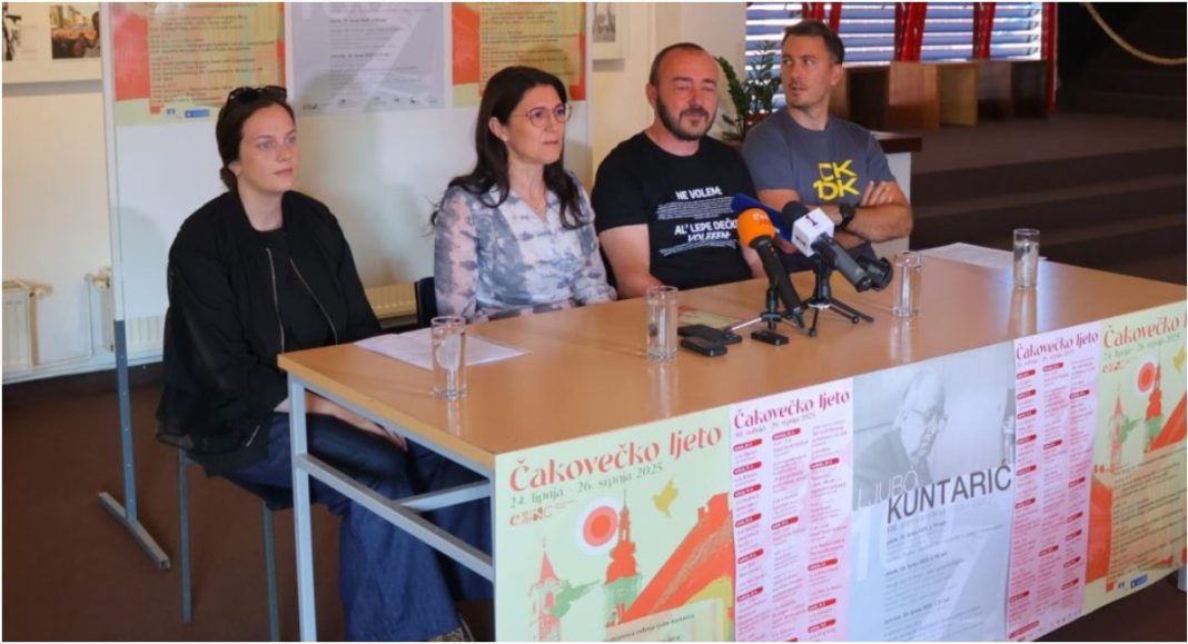 Čakovečko ljeto 2025. počinje 26. lipnja koncertom u čast Ljubi Kuntariću! Čakovečko ljeto 2025. počinje 26. lipnja koncertom u čast Ljubi Kuntariću!