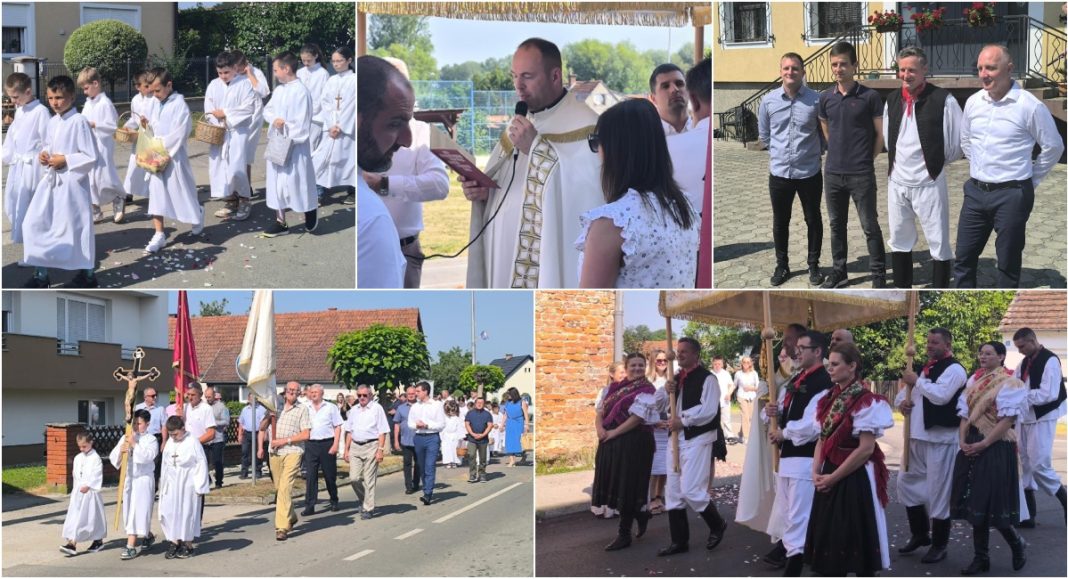 VIDEO/FOTO Tijelovo u Kotoribi: Djeca posipala latice pred Presvetim VIDEO/FOTO Tijelovo u Kotoribi: Djeca posipala latice pred Presvetim