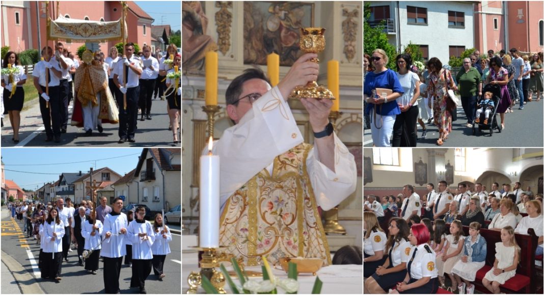 FOTO Tijelovo: Vjernici župe sv. Jurja u Trnju sudjelovali u euharistijskoj procesiji FOTO Tijelovo: Vjernici župe sv. Jurja u Trnju sudjelovali u euharistijskoj procesiji
