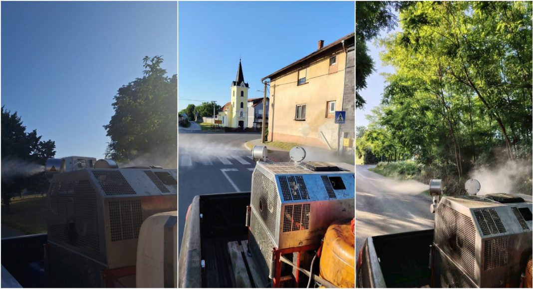 Grad Čakovec krenuo s dezinsekcijom komaraca na svom području Grad Čakovec krenuo s dezinsekcijom komaraca na svom području
