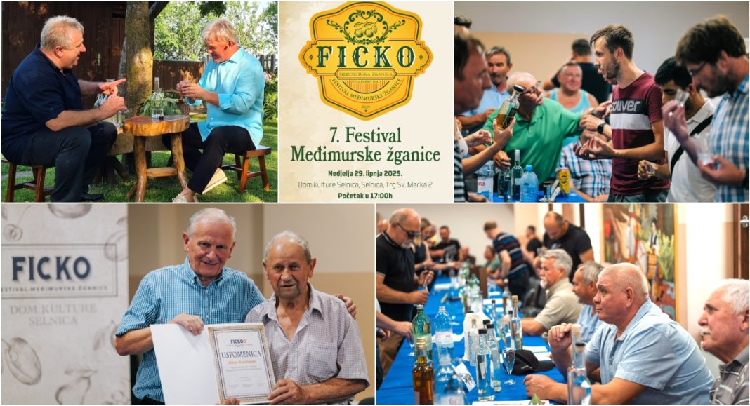 Festival FICKO okupit će najbolje proizvođače žganice – 29. lipnja u Domu kulture Selnica Festival FICKO okupit će najbolje proizvođače žganice – 29. lipnja u Domu kulture Selnica