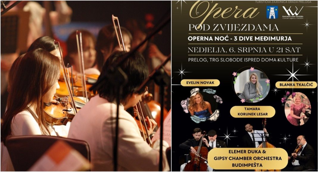 Elemér Duka & Gipsy Chamber Orchestra uz vrhunske operne dive iz Međimurja oduševit će publiku 6. srpnja! Elemér Duka & Gipsy Chamber Orchestra uz vrhunske operne dive iz Međimurja oduševit će publiku 6. srpnja!