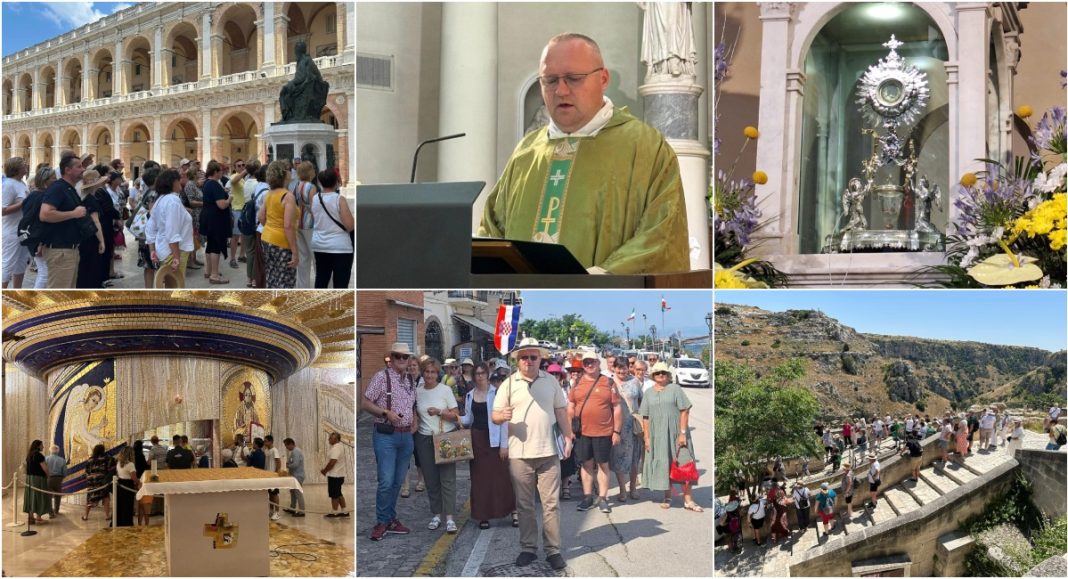 FOTO Duhovno putovanje župljana iz Nedelišća kroz najpoznatija talijanska svetišta FOTO Duhovno putovanje župljana iz Nedelišća kroz najpoznatija talijanska svetišta