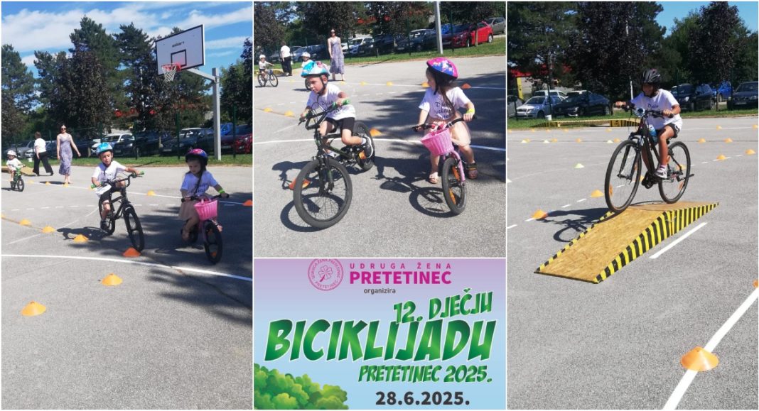 12. Dječja biciklijada u Pretetincu: Bicikliranje, nagrade i zabava za najmlađe 12. Dječja biciklijada u Pretetincu: Bicikliranje, nagrade i zabava za najmlađe
