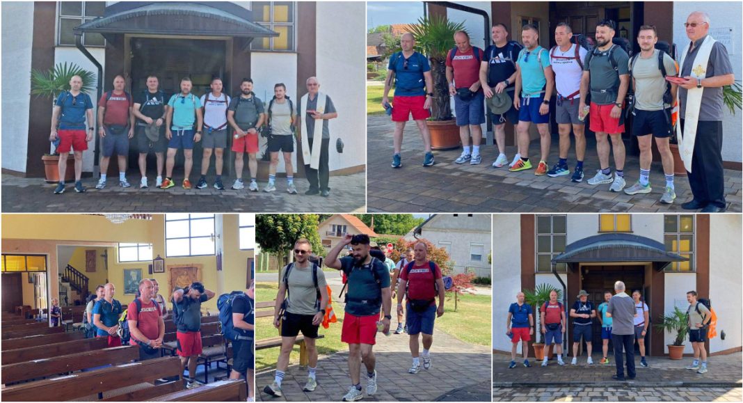 FOTO Sedmorica prijatelja krenuli pješice iz Donjeg Mihaljevca do Marije Bistrice! FOTO Sedmorica prijatelja krenuli pješice iz Donjeg Mihaljevca do Marije Bistrice!