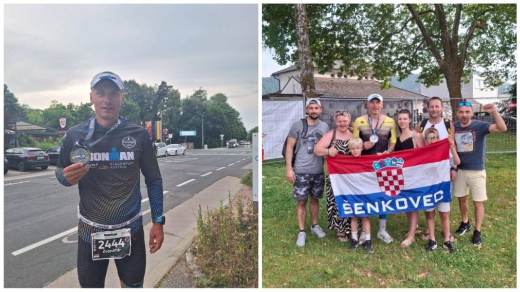 Zvonimir Panić završio Ironman utrku u Klagenfurtu Zvonimir Panić završio Ironman utrku u Klagenfurtu